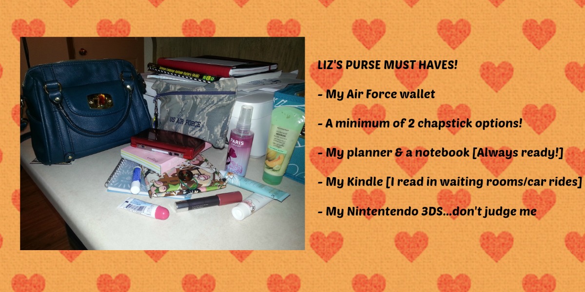 Liz purse contents