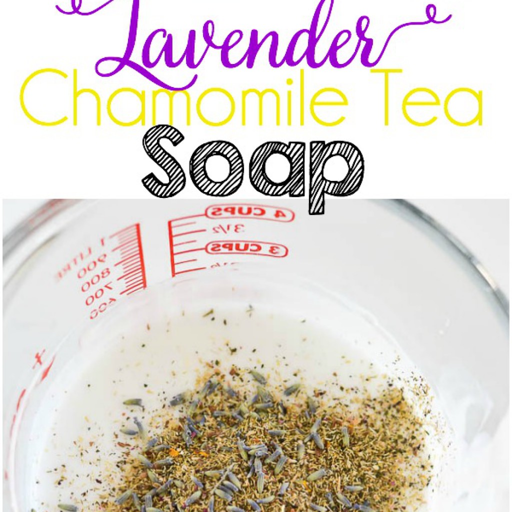 Lavender Chamomile Tea Soap